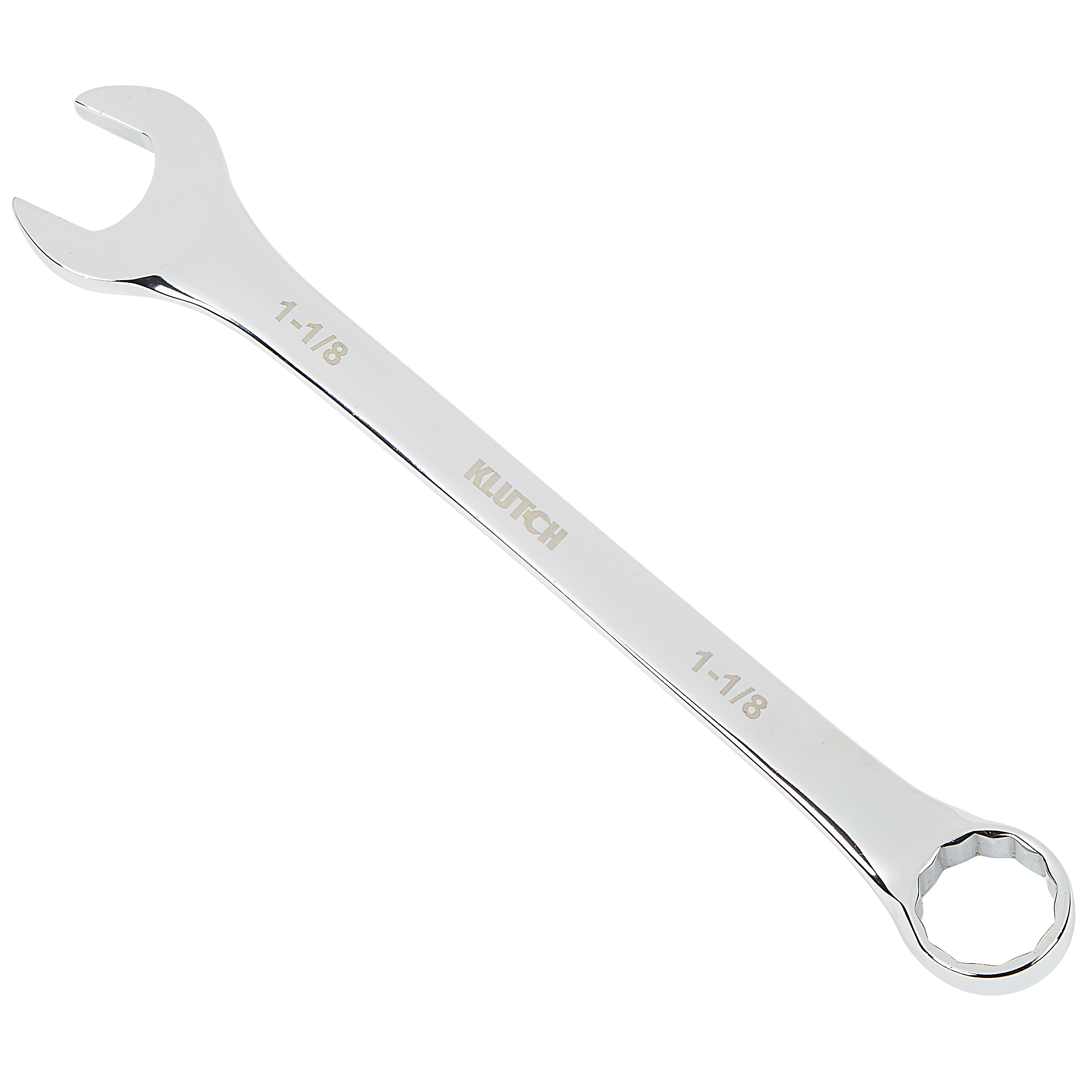 Klutch SAE Combination Wrench, 1-1/8in. x 12.4in.